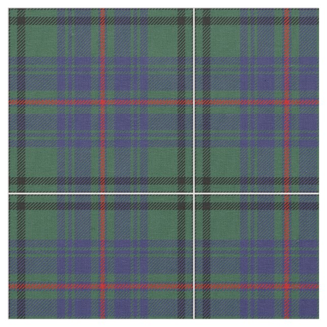 Walker Tartan Print Fabric (Close Up)