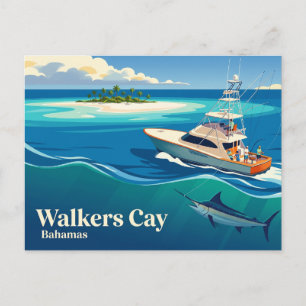 Walkers Cay Bahamas Postcard