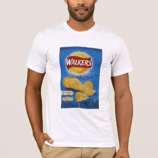 Walkers Cheese & Onion Crisps T-Shirt