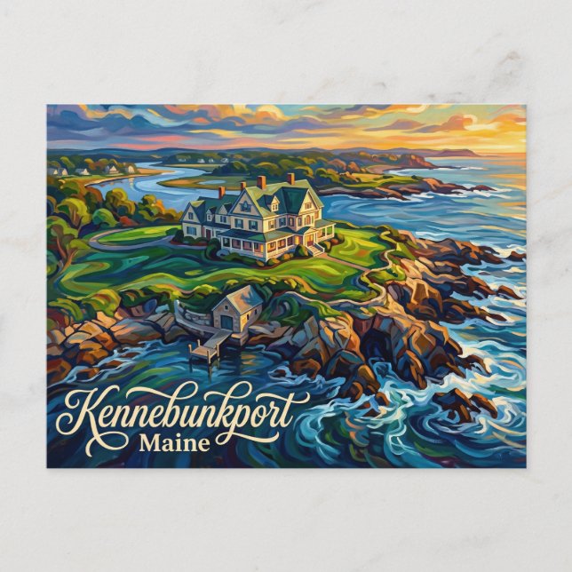 Walker's Point USA Postcard (Front)