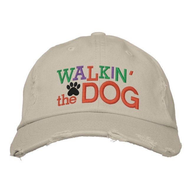 Walkin' the Dog Cap by SRF (Front)