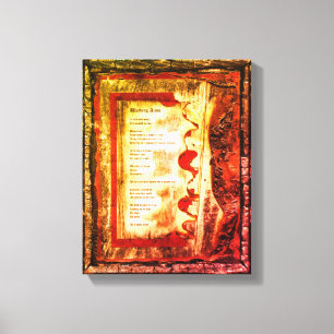 Walking Alone Canvas Print