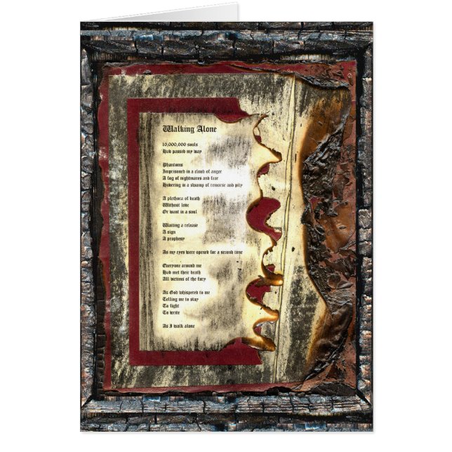 Walking Alone & Cross of Strength (Front)