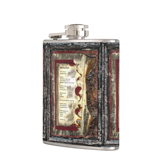 Walking Alone Hip Flask (Left)