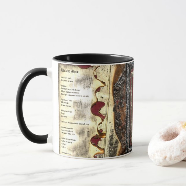 Walking Alone Mug (With Donut)