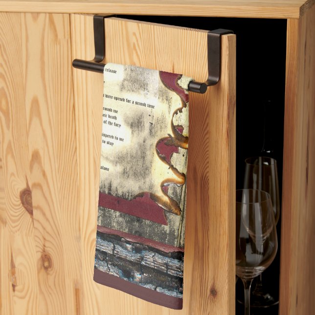 Walking Alone Tea Towel (Thirds Fold)