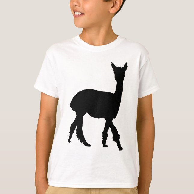 Walking Alpaca T-Shirt (Front)