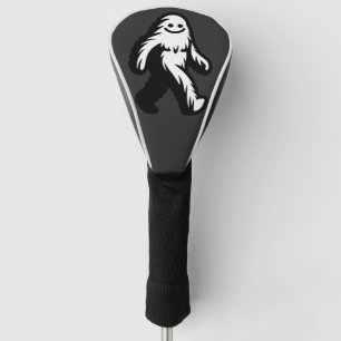 Walking Bigfoot - Smiling Sasquatch Funny Cryptid Golf Head Cover