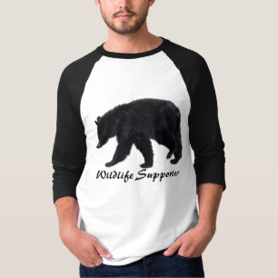 Walking Black Bear Animal Lover Shirt