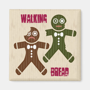 Walking Bread Magnet