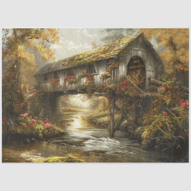 Walking Bridge Tissue Paper (Front)