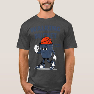 Walking Bucket Basketball Player Cuteee Sports fri T-Shirt