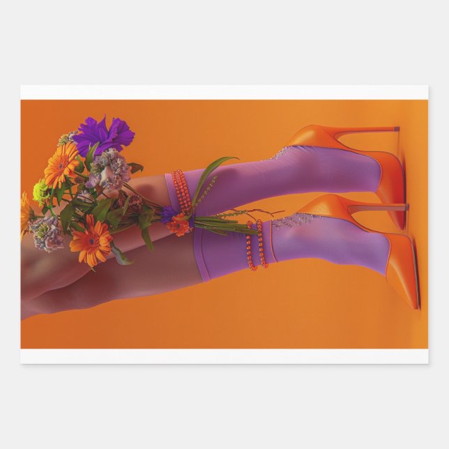 Walking By Faith2 Wrapping Paper Sheet (Front 3)