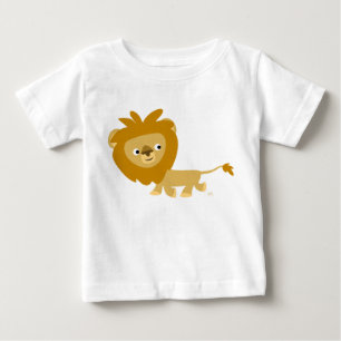 Walking Cartoon Lion Baby T-shirt