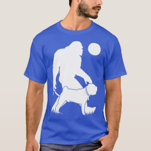 Walking Chinese Shar Pei dog T-Shirt