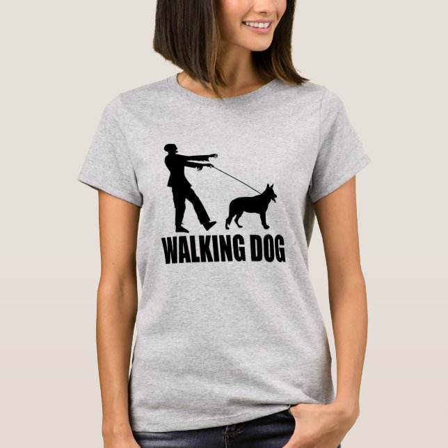 Walking Dog T-Shirt (Front)