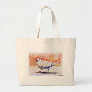 Walking Dove Trasierra 1998 Large Tote Bag