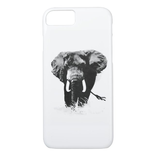 Walking Elephant iPhone 7 Case (Back)