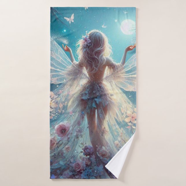 Walking Fairy Beach  Towel (Bath Towel)