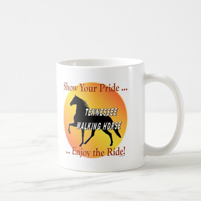 Walking Horse Pride Coffee Mug (Right)
