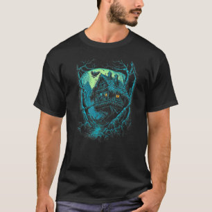 Walking House on Chicken Legs Slavic folklore Baba T-Shirt