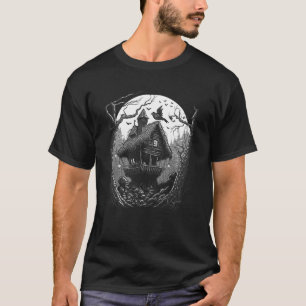 Walking House on Chicken Legs Slavic folklore Baba T-Shirt