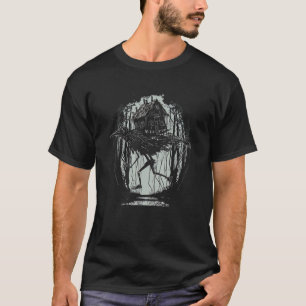 Walking House on Chicken Legs Slavic folklore Baba T-Shirt