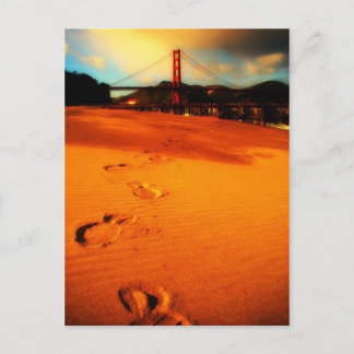 Walking in Crissy Field Postcard