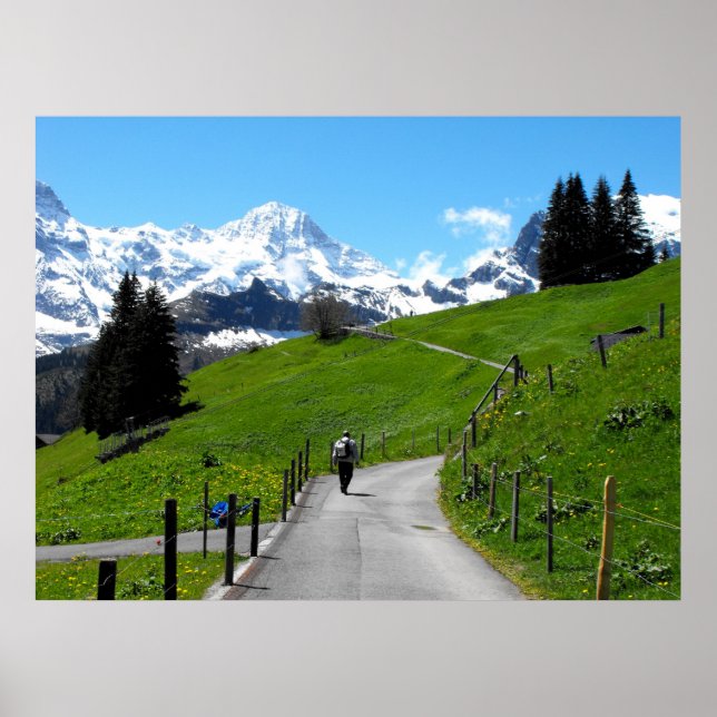 Walking in Murren Poster (Front)