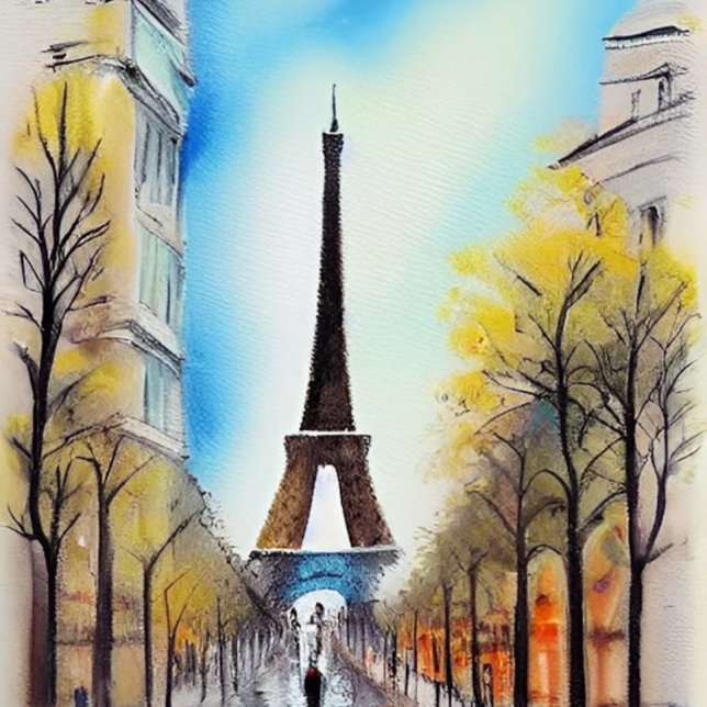 Walking in Paris Poster (Creator Uploaded)