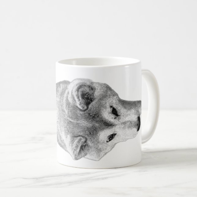 Walking in Silence Coffee Mug (Front Right)