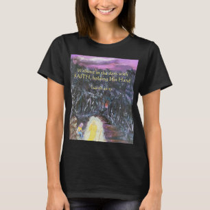 Walking in the Dark with FAITH Book T-Shirt
