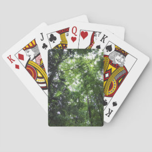 Walking in the Forest, Chester, South Carolina Can Playing Cards