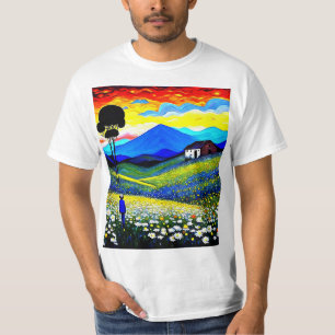 Walking in the meadow 3 T-Shirt