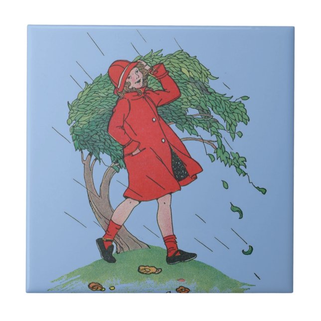 walking in the rain tile (Front)