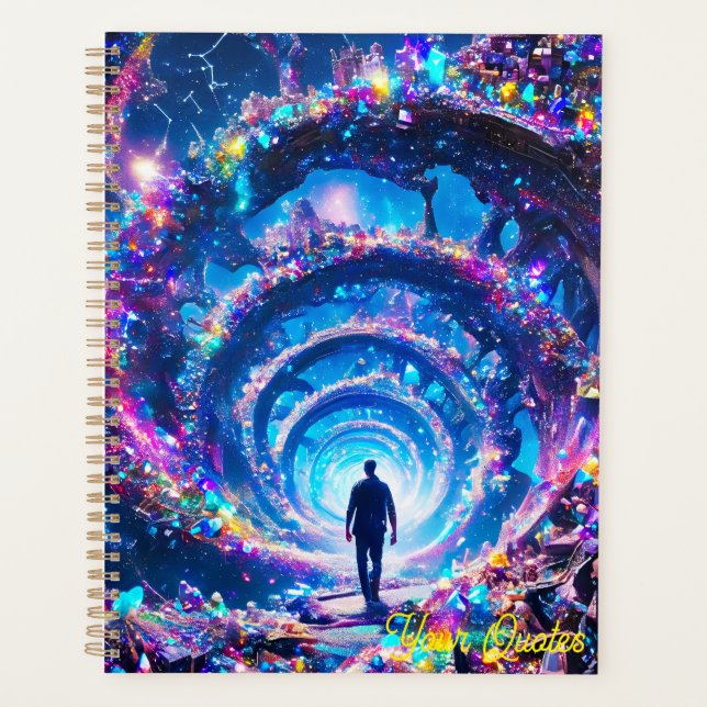 Walking Into Infinity Mystical Gem Tunnel Planner (Front)