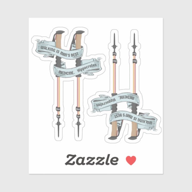 walking is the best medic Hippocrates hiking pulse (Sheet)