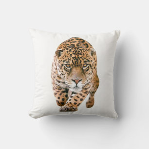Walking Jaguar Eyes Cushion