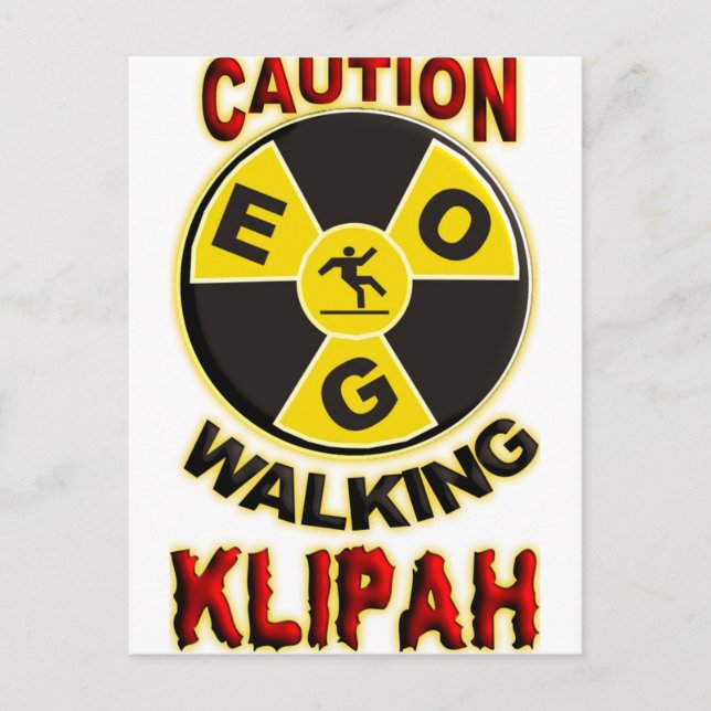 Walking Klipah Postcard (Front)
