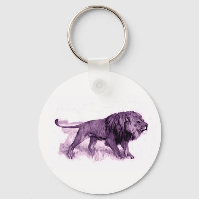 Walking Lion Key Ring (Front)