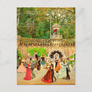 Walking on Quinta da Regaleira (Portugal) Postcard