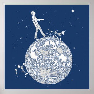 Walking on the Moon Poster