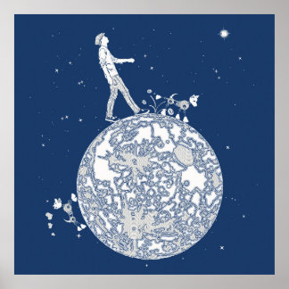 Walking on the Moon Poster