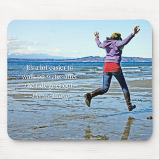 Walking on Water Mouse Pad