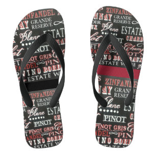 Walking on Wine Thongs