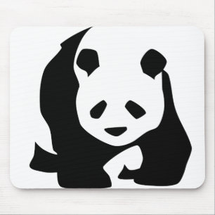 Walking Panda Mouse Pad