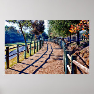 Walking Path Poster
