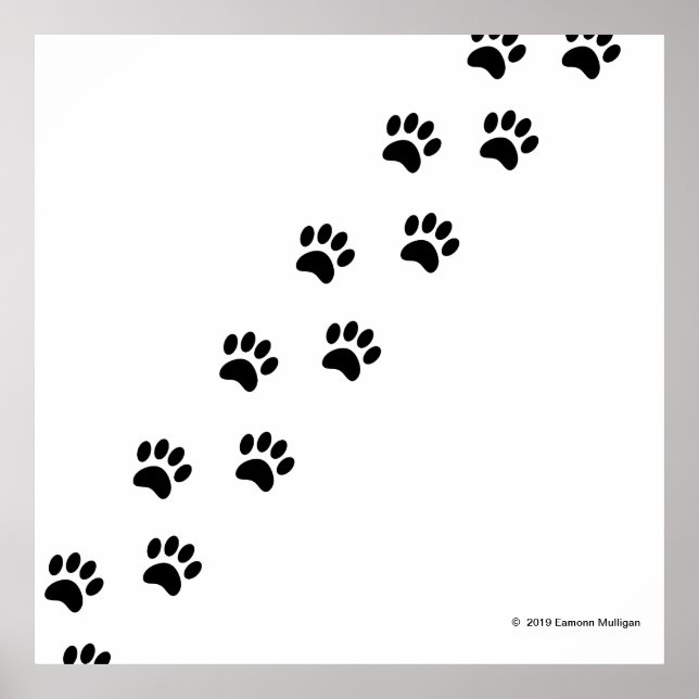 Walking Paws Poster (Front)