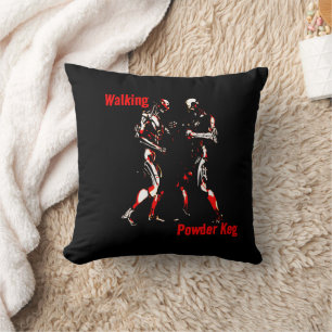 Walking Powder Keg Cushion