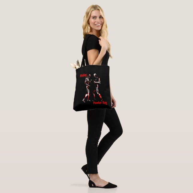 Walking Powder Keg Tote Bag (On Model)